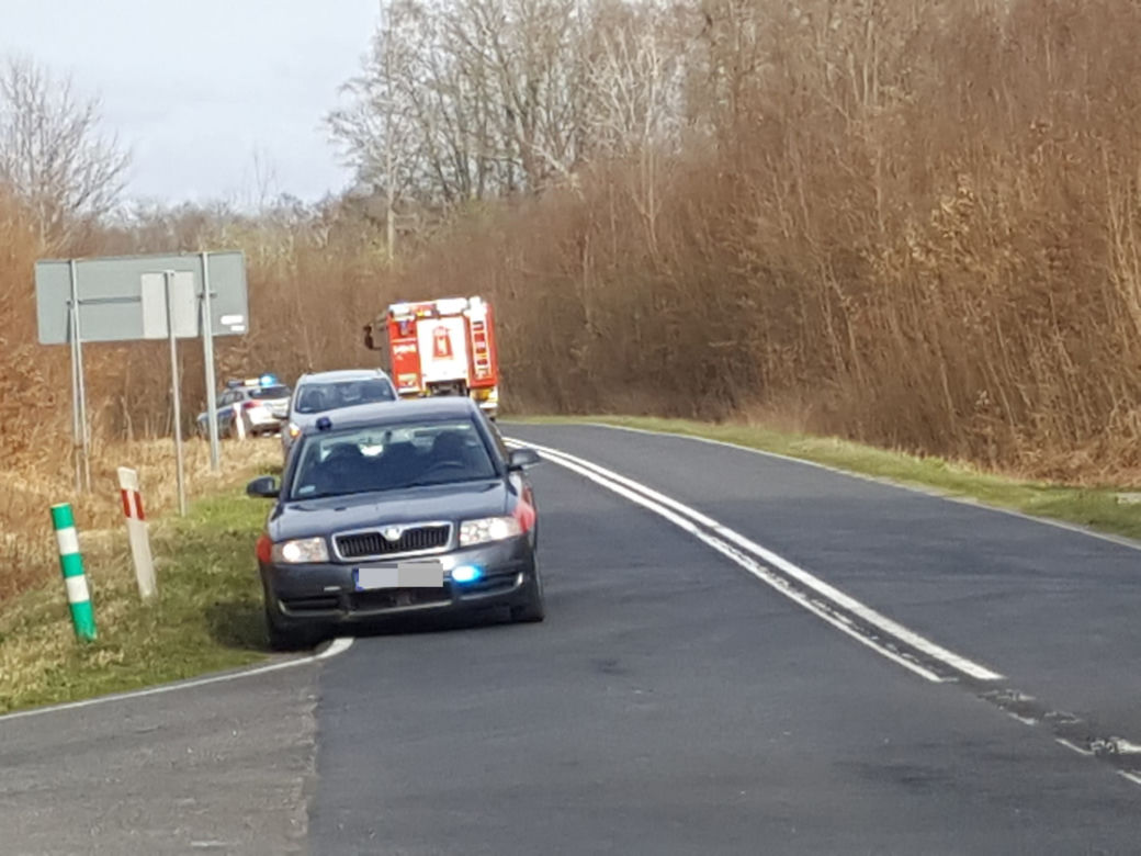 Wypadek pod Szczecinkiem