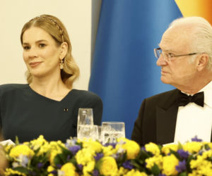 Obiad na cześć szwedzkiej pary królewskiej