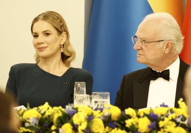 Obiad na cześć szwedzkiej pary królewskiej