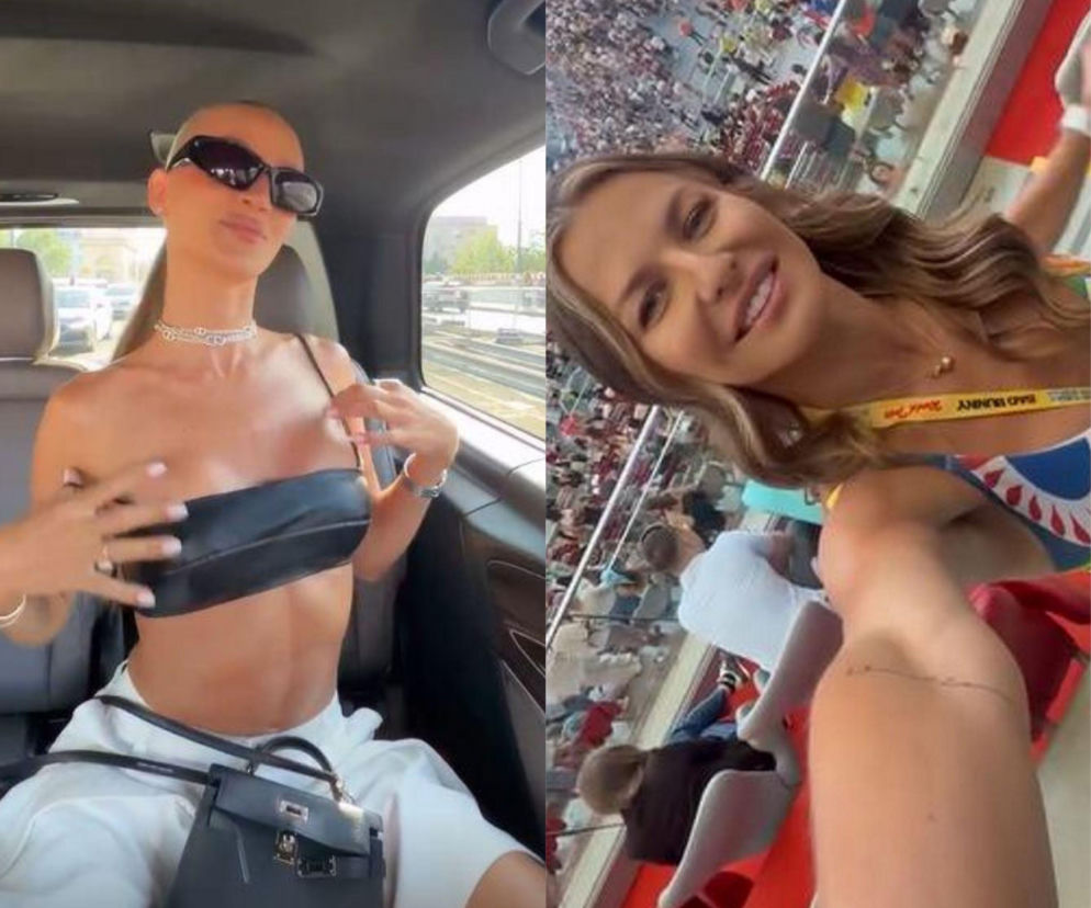 Anna Lewandowska na trybunach stadionu. Obok Maffashion w samochodzie. O gwiazdach na koncercie przeczytasz na SE.