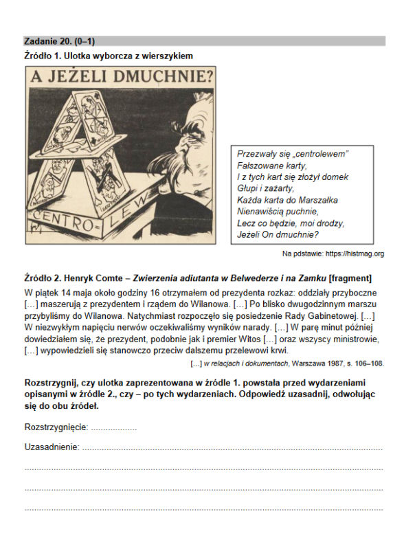 Matura rozszerzona 2022 historia - arkusz PDF