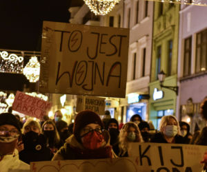 Strajk kobiet w Toruniu - 27-28.01.2021 - zdjęcia z protestów