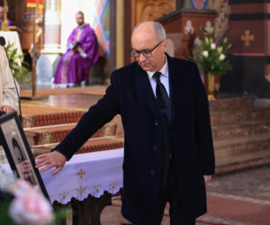 Ból, rozpacz, łzy. Poruszające sceny na pogrzebie Łukasza Litewki