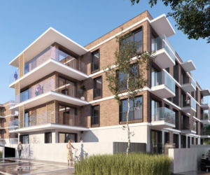 Wizualizacja nowego osiedla w dzielnicy Tłoki