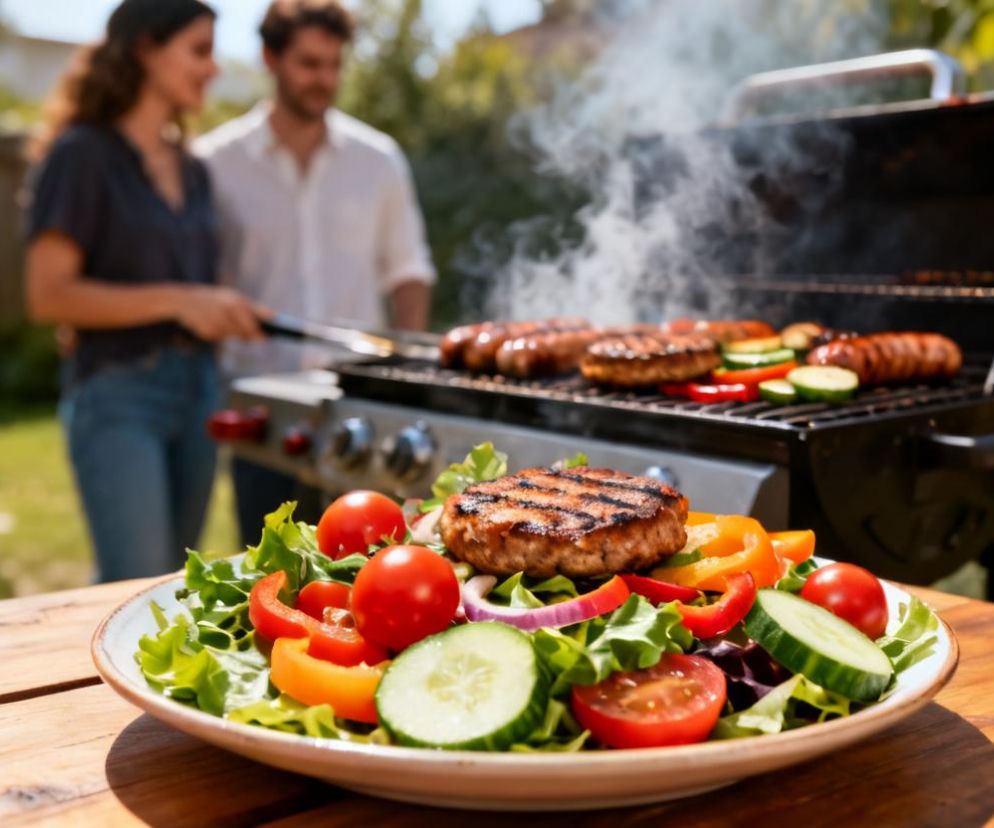 sałatki na grilla