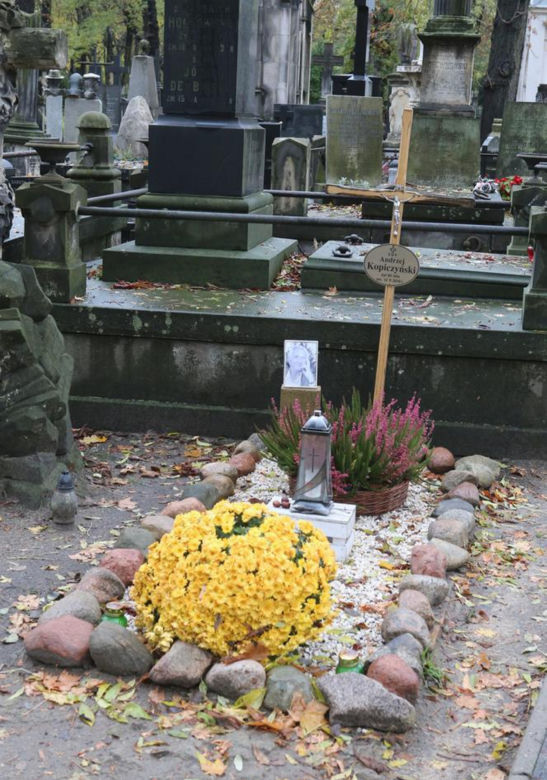Grób Andrzeja Kopiczyńskiego