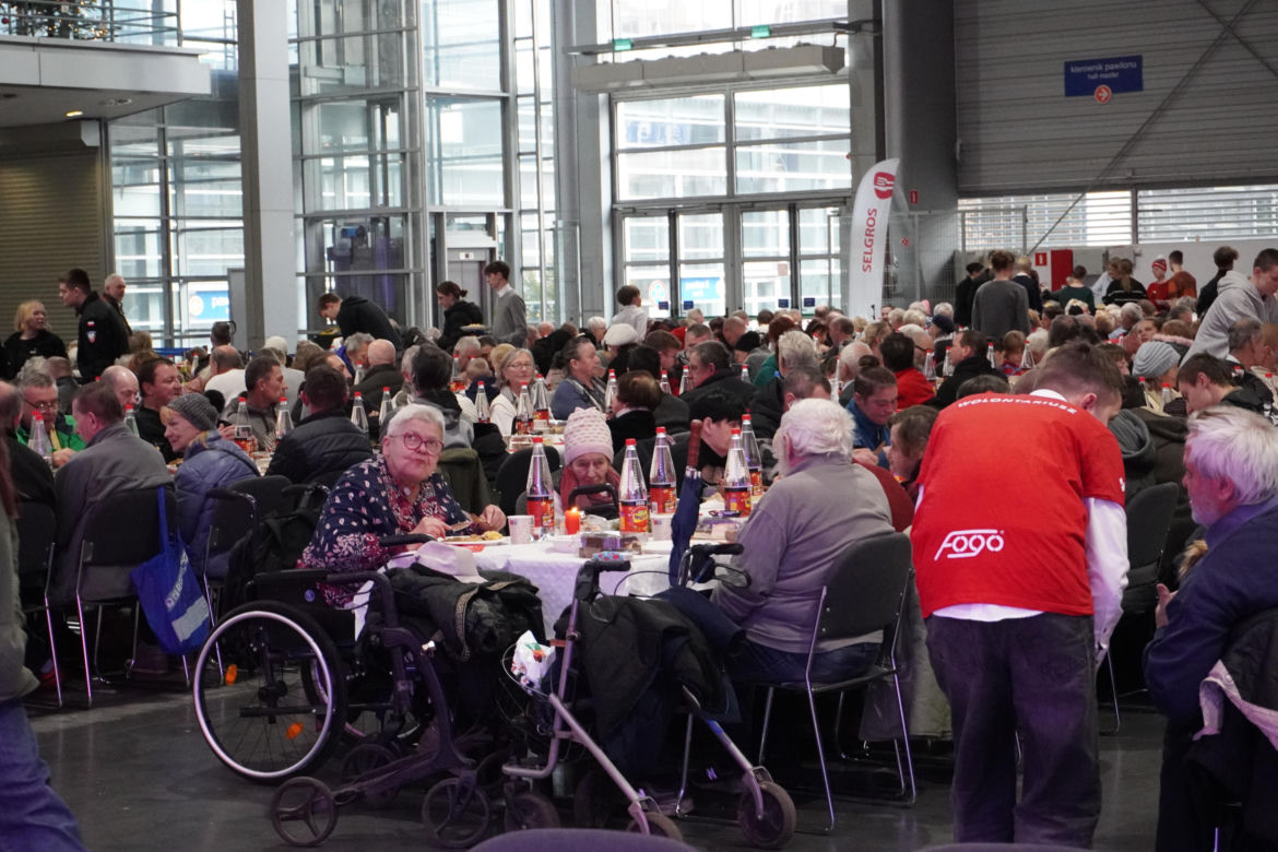 Wigilia Caritas Poznań 2024 