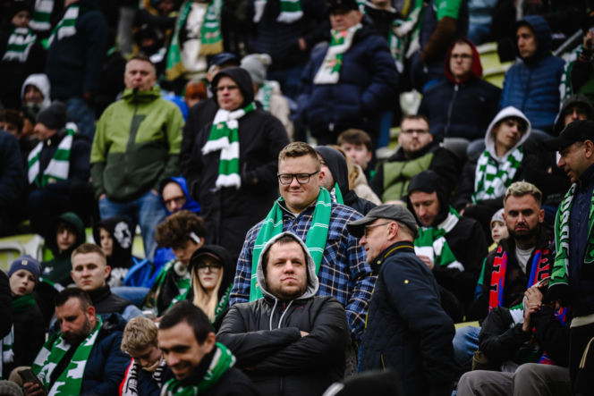 Lechia Gdańsk - Raków Częstochowa; Zdjęcia kibiców z meczu 30. kolejki PKO BP Ekstraklasy