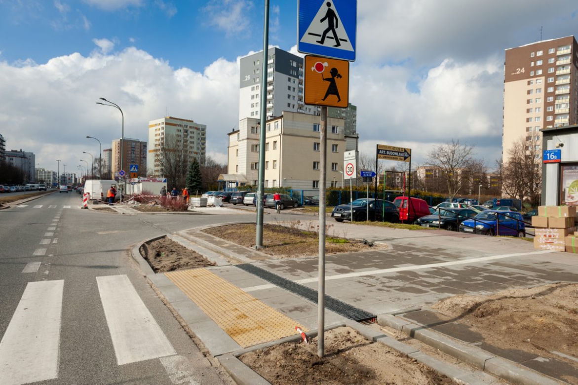 Praca wre na „obwodnicy” Gocławia