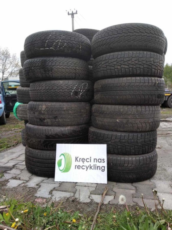 Opony zebrane w Lędzinach zamienią się w drzewa. Podsumowanie ogólnopolskiej kampanii Kręci Nas Recykling!