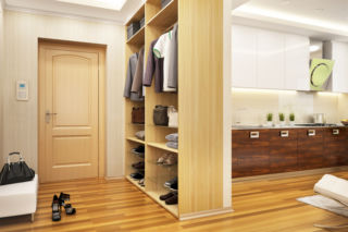 Tego ci architekt nie powie za darmo! Poznaj triki na powiększenie małego przedpokoju