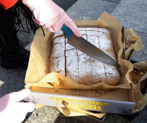 Akcja  Food Not Bombs w Tarnowie