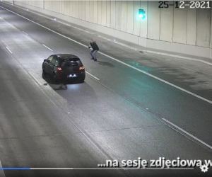 Nie uwierzysz, co kierowcy wyprawiają w nowym tunelu pod Ursynowem. Wszystko się nagrało