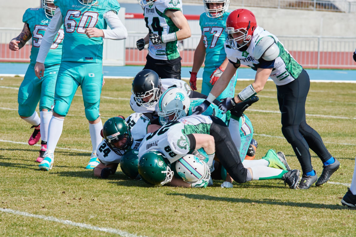 Tytani Lublin gotowi na nowy sezon. Sparing ze Stallions Kijów