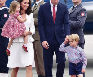 Kate i William w Warszawie