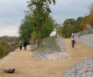 Park Żerański – ścieżka holownicza