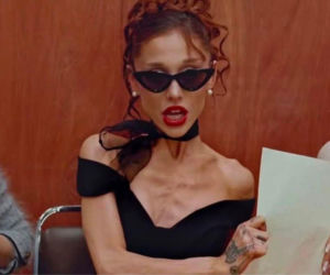 Ariana Grande w teledysku do petal