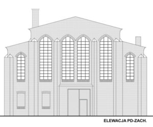 Zabytkowa podstacja na Wyspie Jaskółczej