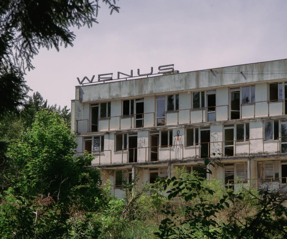 Ośrodek w Kiekrzu przed rozbiórką