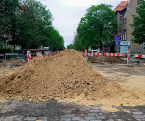 Przebudowa ulic na Turzynie - maj 2021