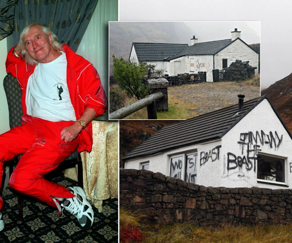 Spalili dom Jimmy'ego Savile'a! Żądają wyburzenia