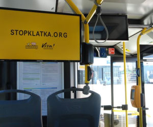 Promocja weganizmu w białostockich autobusach