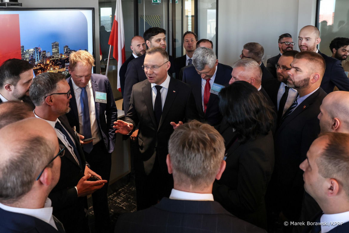 Andrzej Duda w Kanadzie