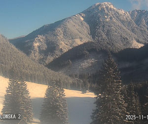 Tatry skąpane w śniegu