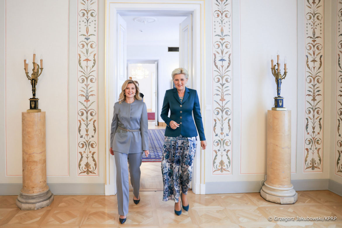 Agata Duda, Ołena Zełenska
