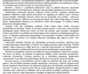 Egzamin gimnazjalny, język polski ARKUSZE