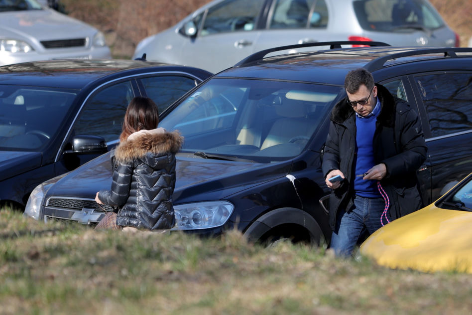 Paulina Koziejowska i Maciej Orłoś na romantycznym spacerze 