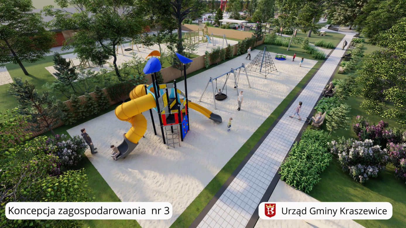 Co powinno powstać w centrum Kraszewic? Gmina zbiera opinie mieszkańców