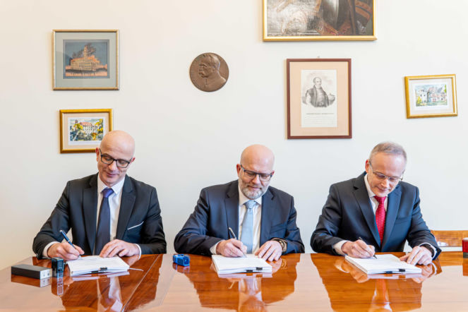 Umowa na budowę nowego gmachu Muzeum  Książąt Lubomirskich we Wrocławiu