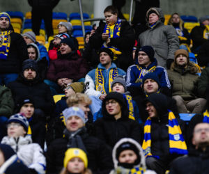 Arka Gdynia - Raków Częstochowa, zdjęcia kibiców i piłkarzy z meczu 17. kolejki PKO BP Ekstraklasy