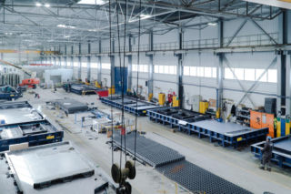 Zakład prefabrykacji w Kartoszynie należący do Moderna Holding