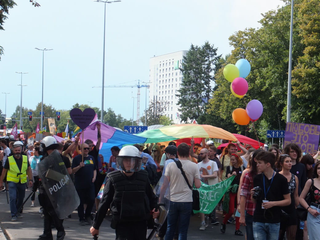 I Marsz Równości w Białymstoku 20.07.2019