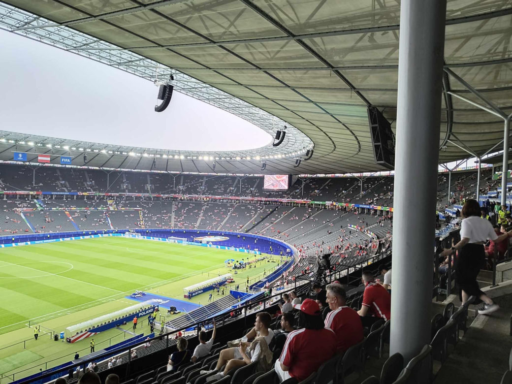Euro 2024. Kibice przed meczem Polska - Austria w Berlinie