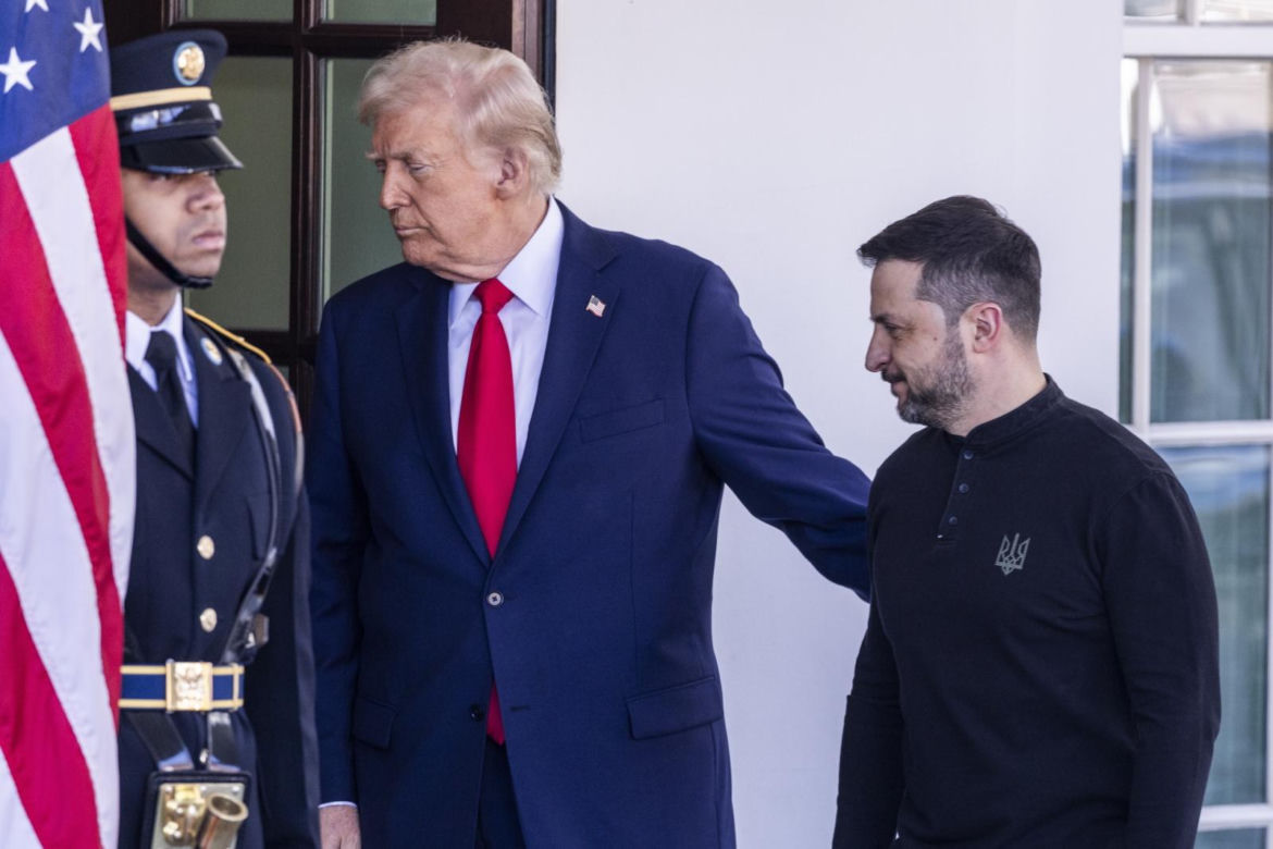 Zełenski przybył do Białego Domu. Rozpoczęły się rozmowy 