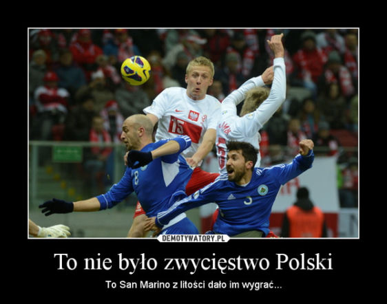Polska - San Marino, memy