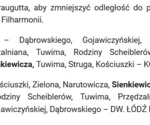 Trasy nocnych autobusów po zmianach