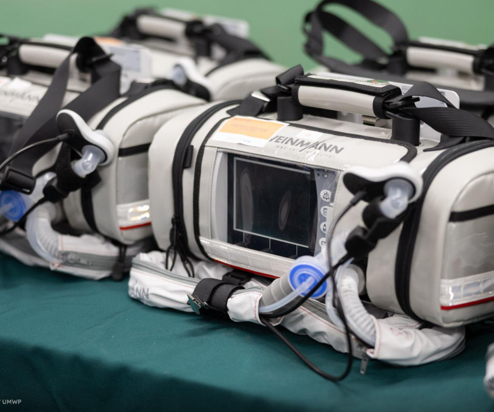 Sprzęt z Programu Ochrony Ludności i Obrony Cywilnej trafił do podlaskich jednostek ochrony zdrowia