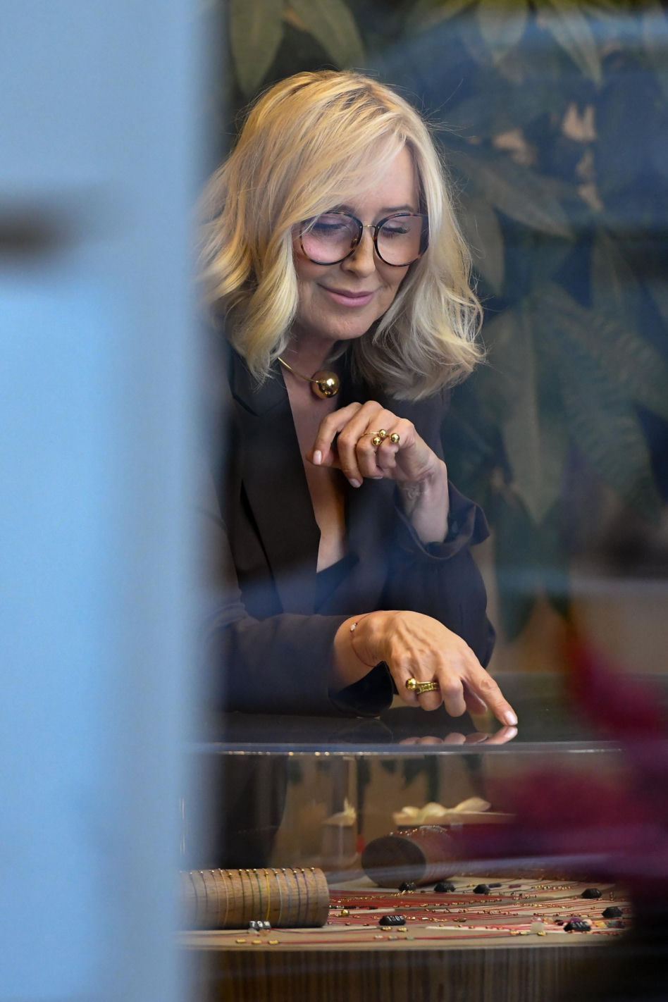 Agata Młynarska na zakupach u jubilera