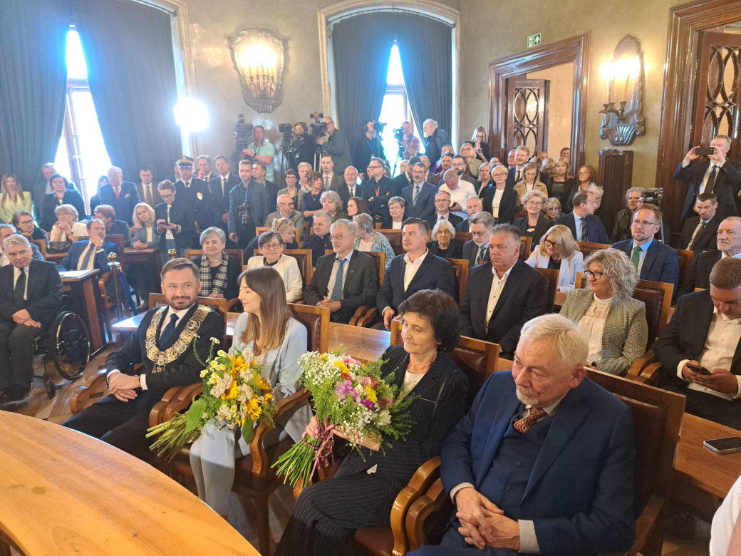 Zaprzysiężenie Aleksandra Miszalskiego na prezydenta miasta Krakowa oraz radnych IX kadencji