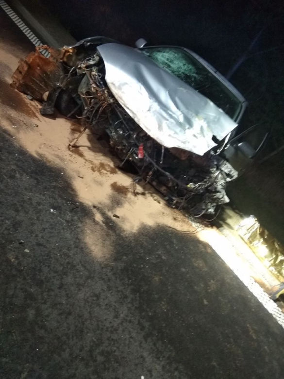 Turośń Dolna. Czołówka z mercedesem. Pijana kobieta jechała pod prąd
