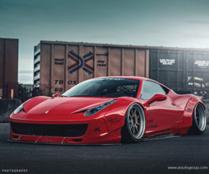 Ferrari 458 Italia po tuningu Liberty Walk Performance