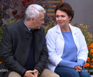 M jak miłość odc. 1114. Marysia (Małgorzata Pieńkowska), Robert Bilski (Zbigniew Stryj)