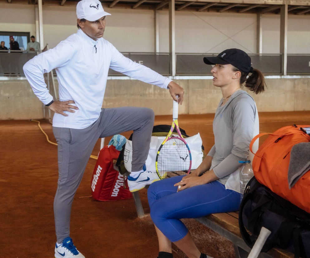 Iga Świątek trenuje pod okiem legendy. Rafael Nadal osobiście doradzał polskiej mistrzyni