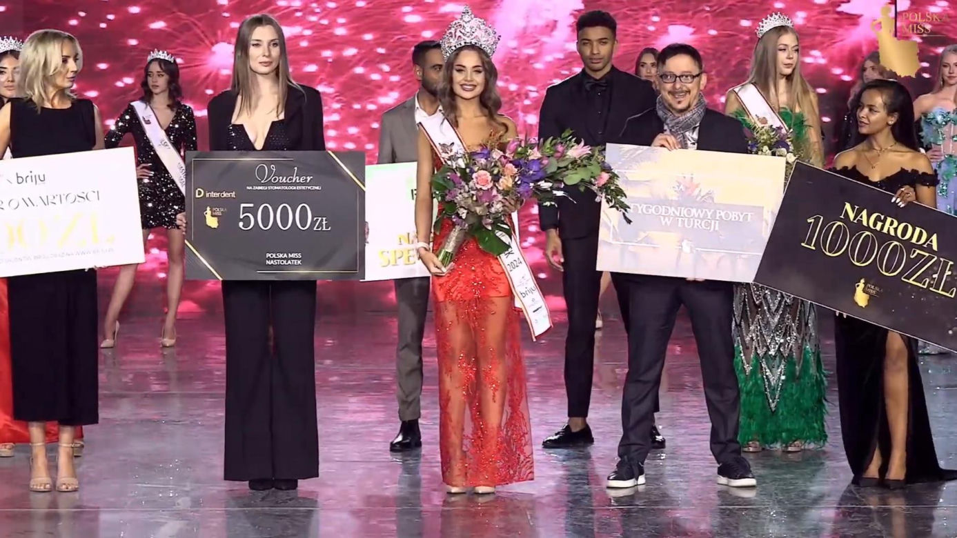 Najpiękniejsza w Polsce. To ona zdobyła tytuł Polska Miss Nastolatek 2024 