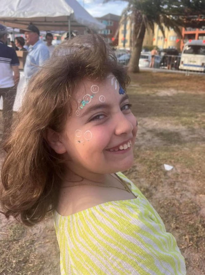 Oto najmłodsza ofiara masakry na plazy. Matylda zmarła w szpitalu