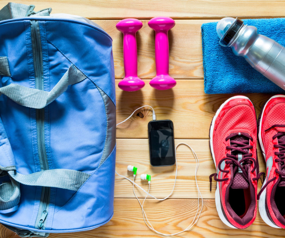 8 rad co spakować do torby na fitness
